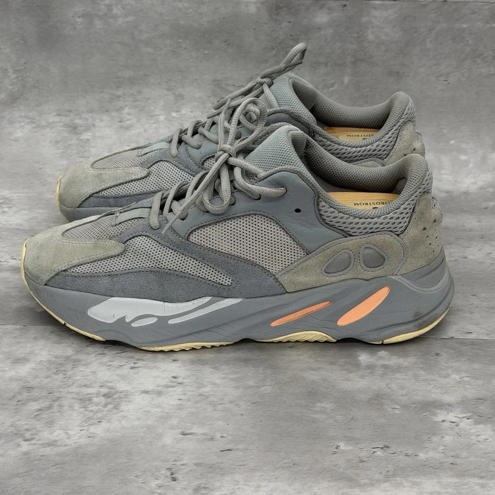 adidas Yeezy Boost 700 V1 Inertia EG7597 Mens Size 11 Blue-Grey 2019 Chunky sole